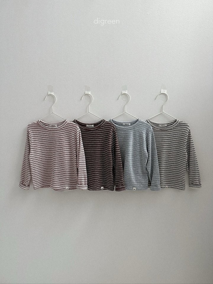 ストライプラテTシャツ 5