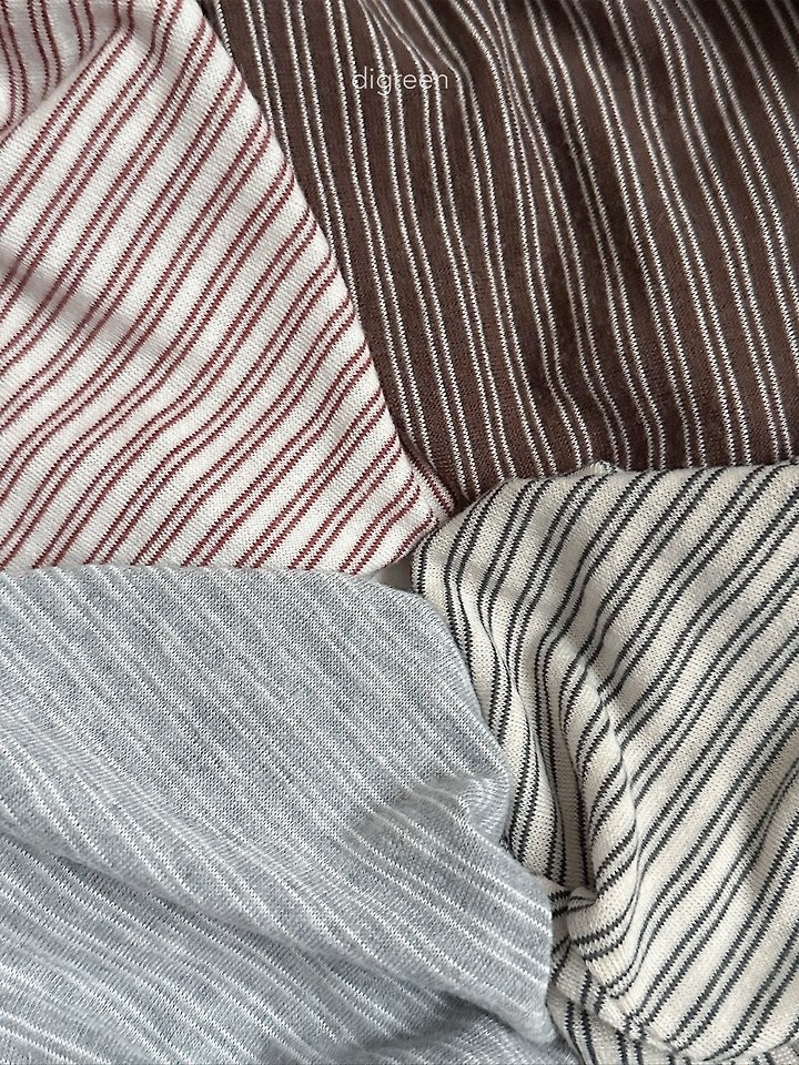 ストライプラテTシャツ 7
