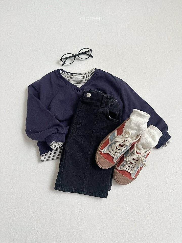 ストライプラテTシャツ 10