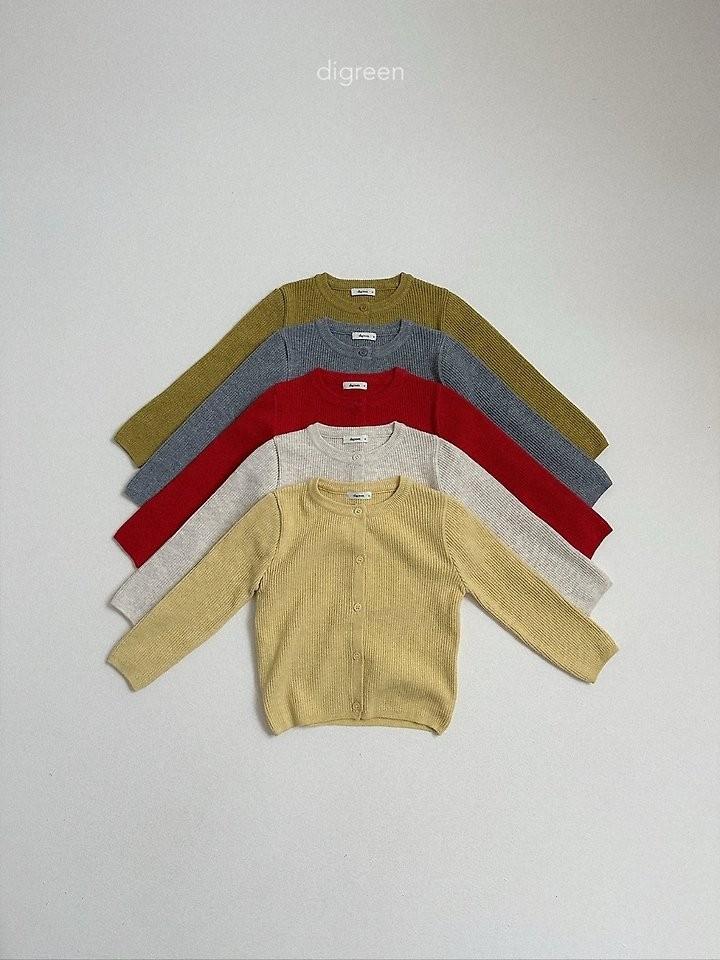 オリーブカーディガン 6