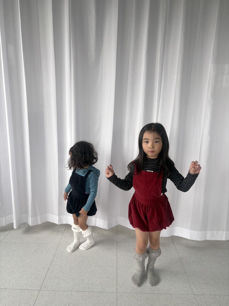 コーデュロイショートサロペット 10