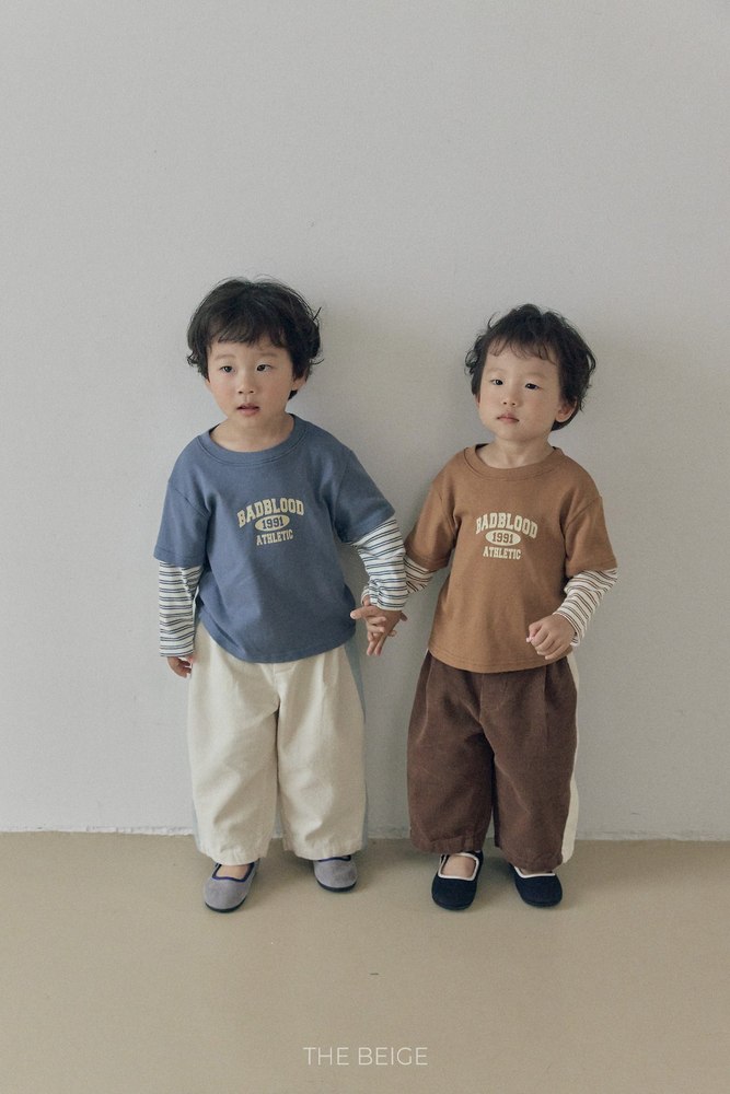 サイド配色コーデュロイパンツ 4