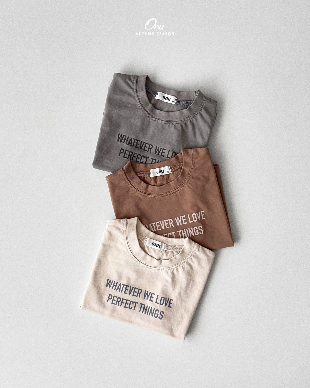 レタリング半袖Tシャツ