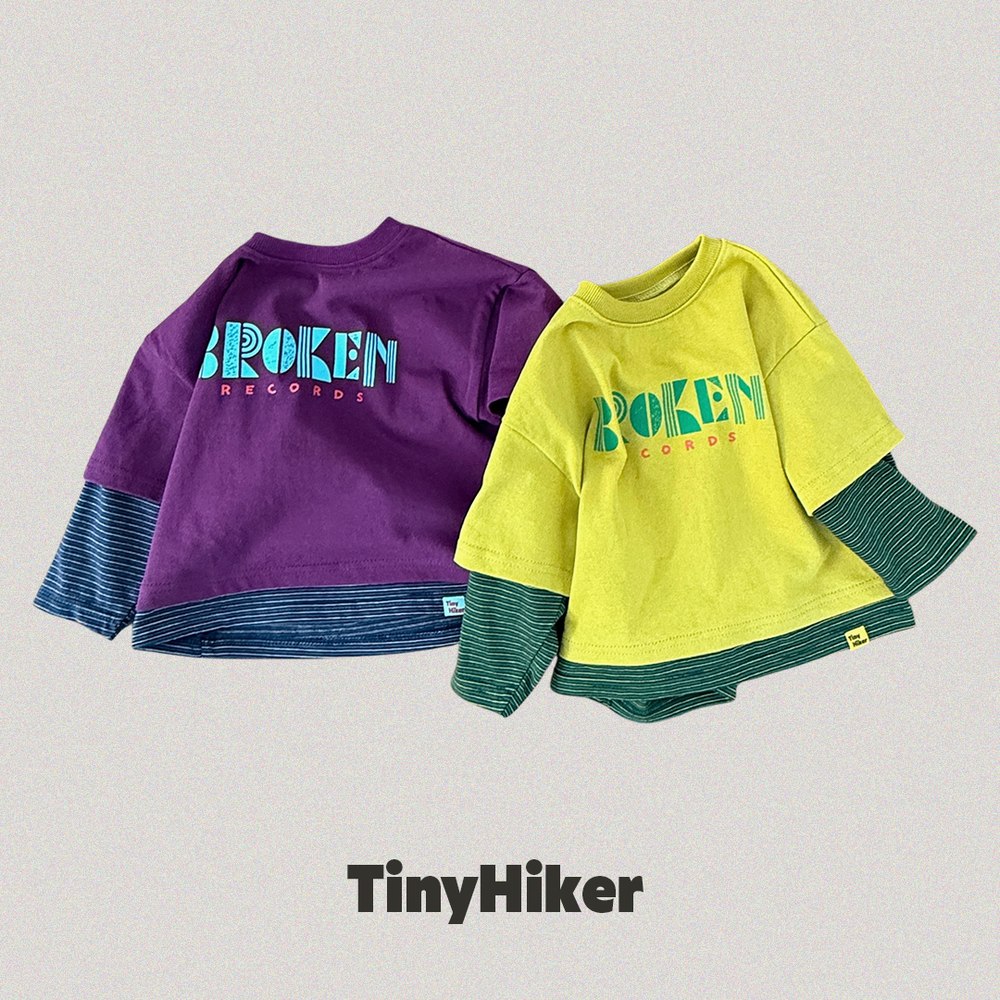 レコードレイヤードTシャツ 2