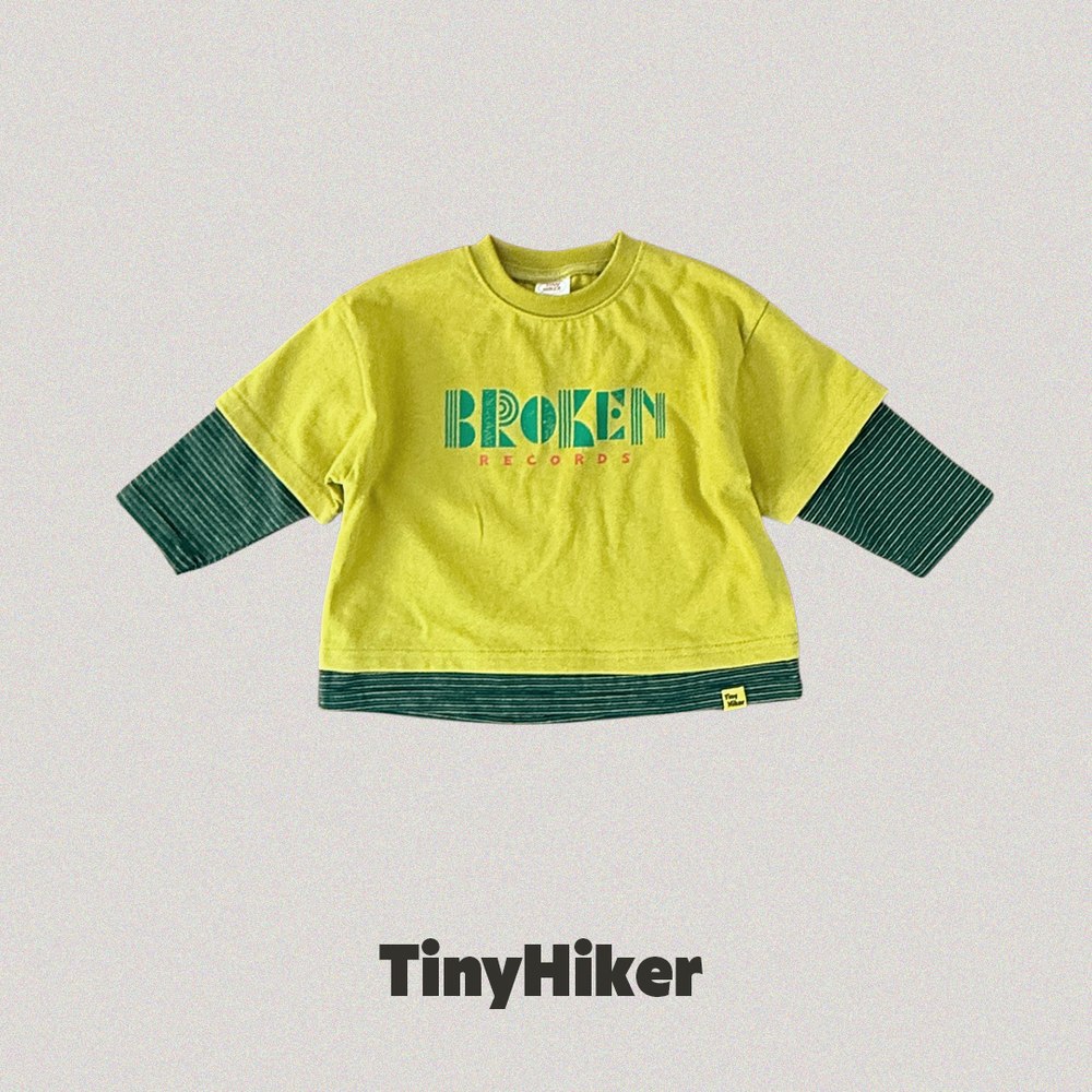 レコードレイヤードTシャツ 18