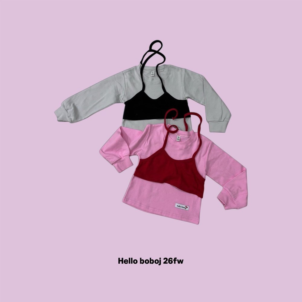 ポポ長袖Tシャツ