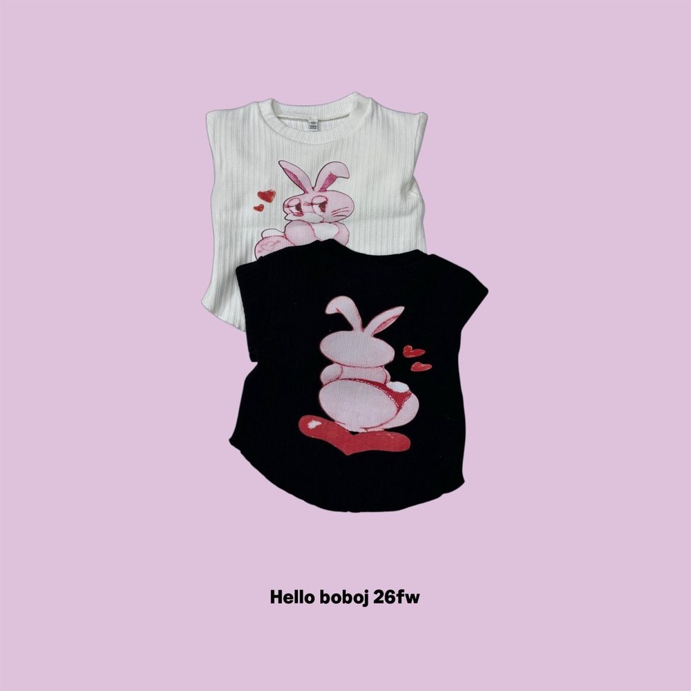 前後うさぎTシャツ
