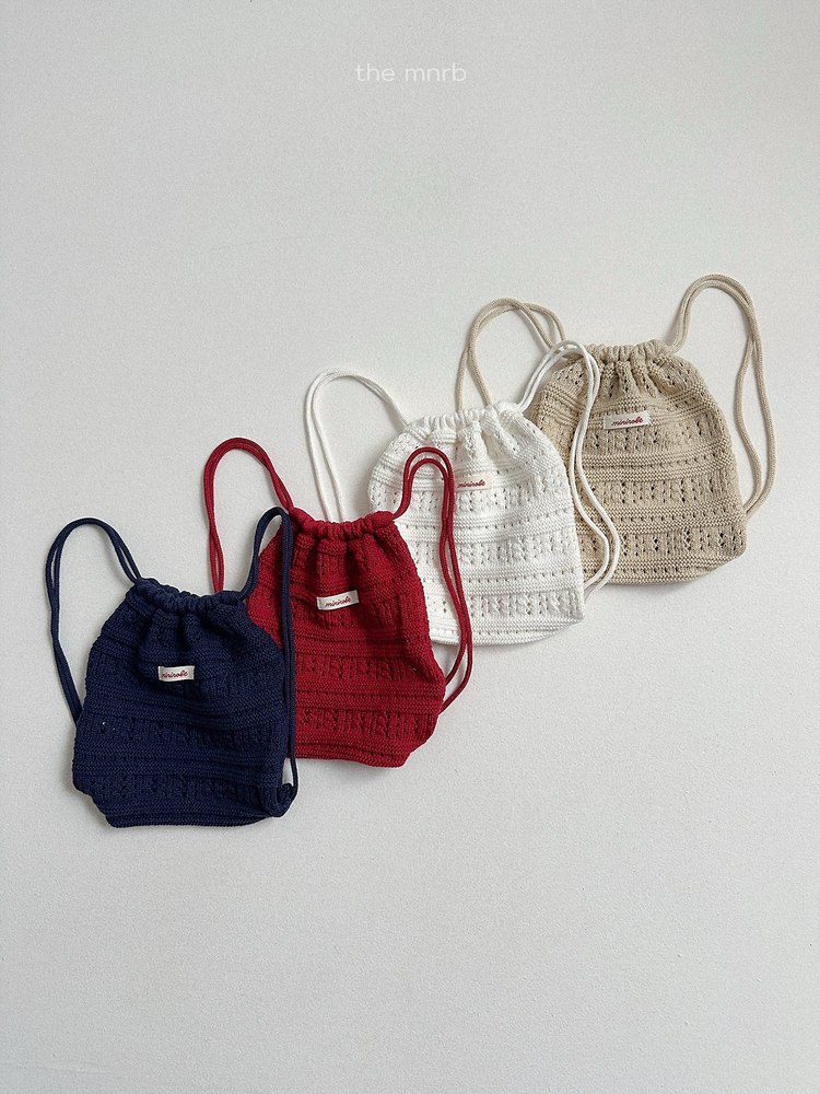 クロシェニットバッグ 3