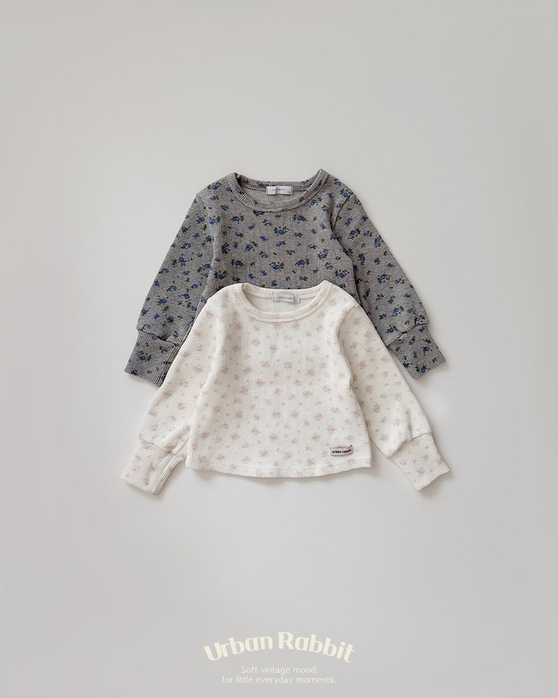 フラワーワッフルTシャツ 19