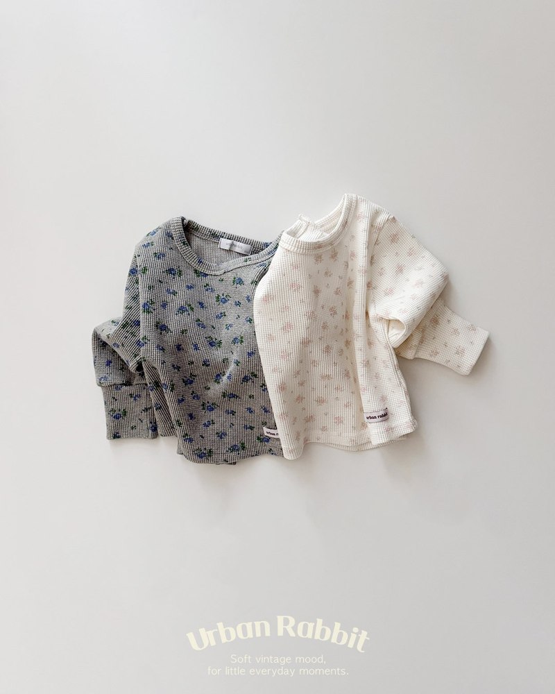フラワーワッフルTシャツ 20