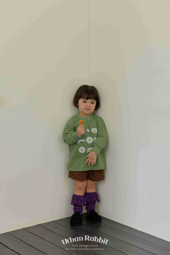 ドットデニムショートパンツ 19