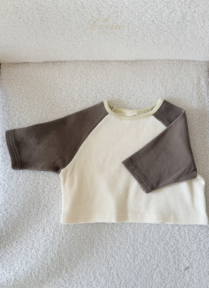 ワッフルラグランTシャツ 2