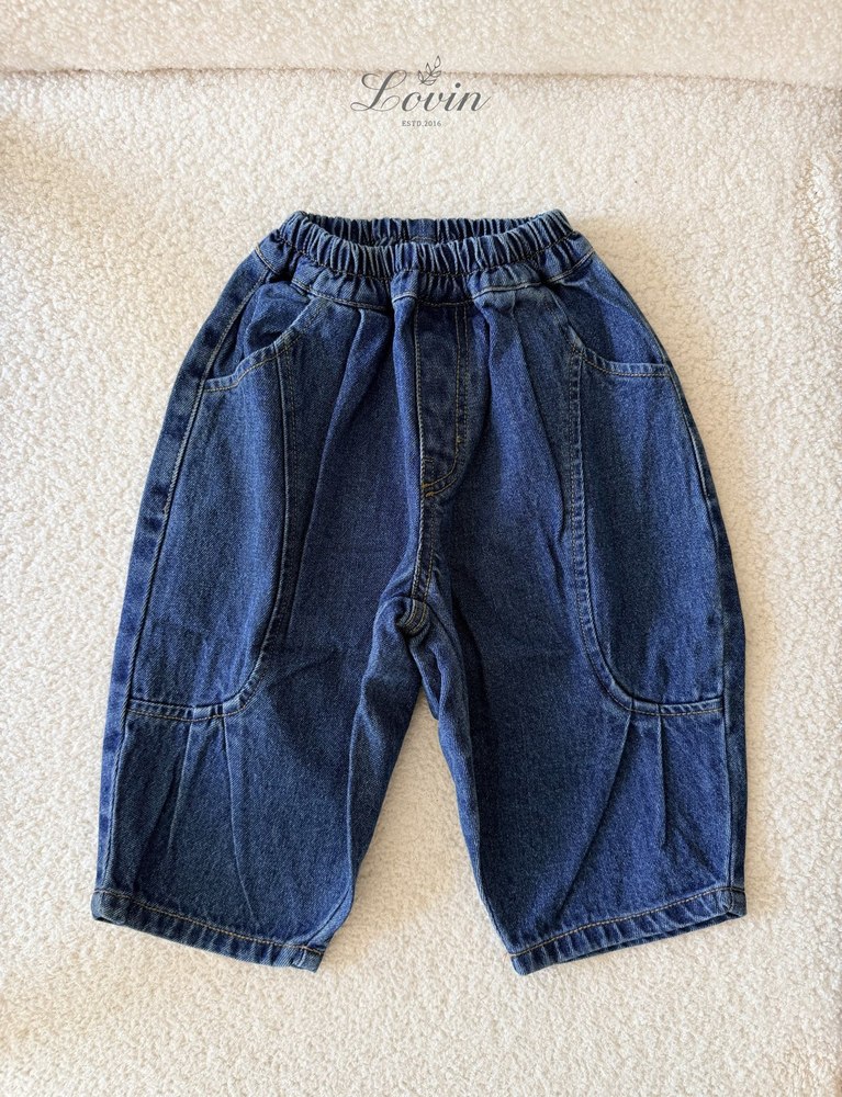 カーブデニムパンツ 3