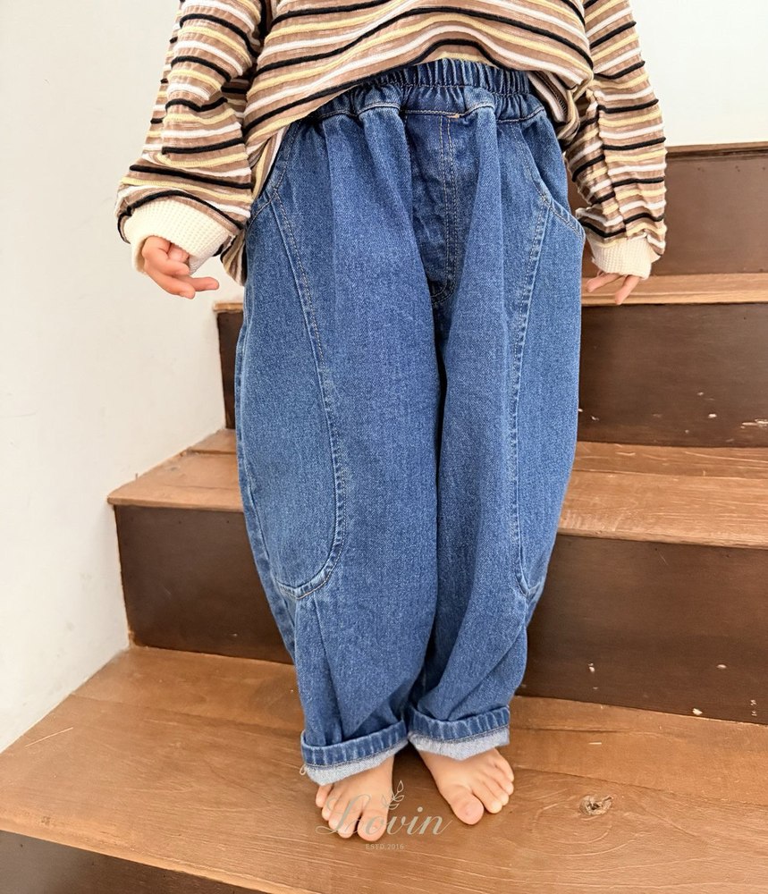 カーブデニムパンツ 16