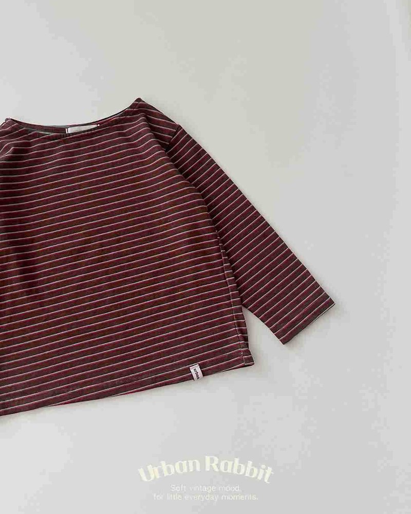 ハイティーンストライプロングTシャツ 20