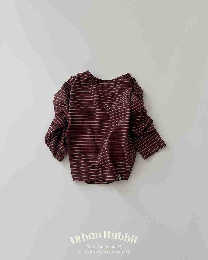 ハイティーンストライプロングTシャツ 23