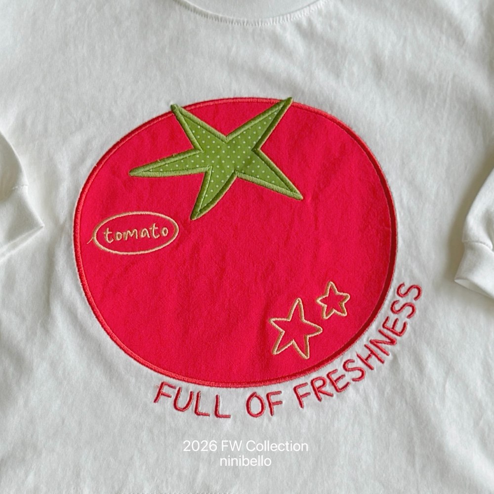 トマトパッチTシャツ 24