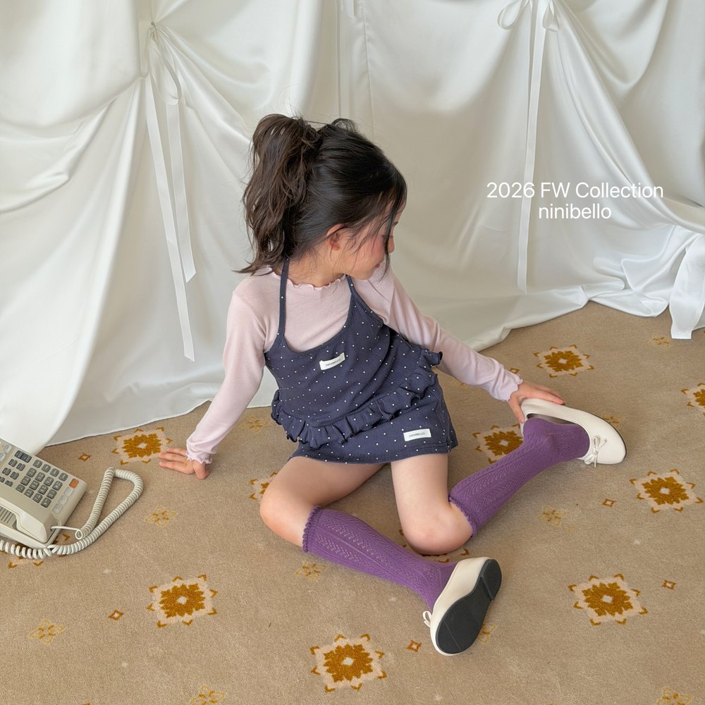 ソフト薄手ハーフネックTシャツ 9