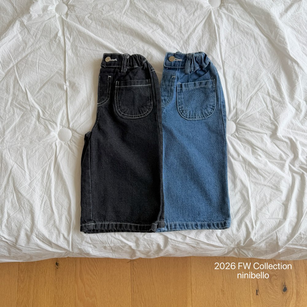 ペニーポケットデニムパンツ 24
