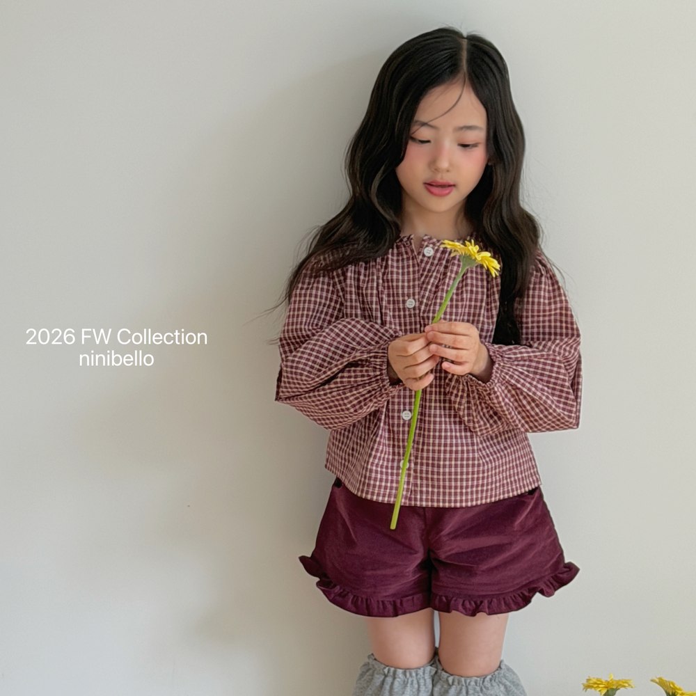 ハートコーデュロイフリルパンツ 8