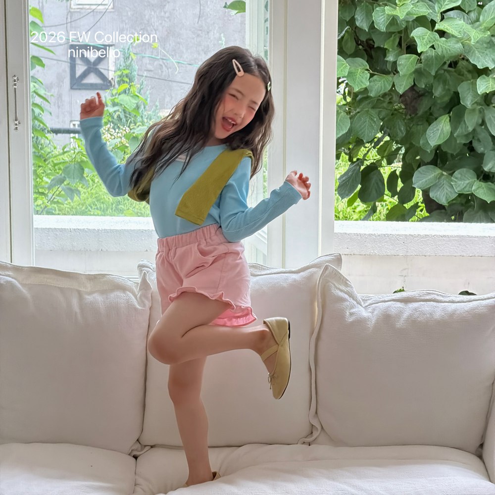 ハートコーデュロイフリルパンツ 14