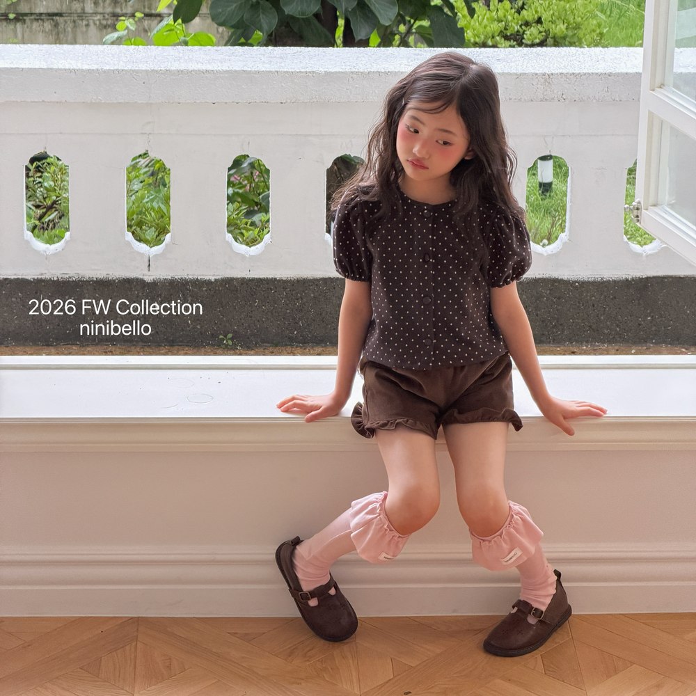 ハートコーデュロイフリルパンツ 22