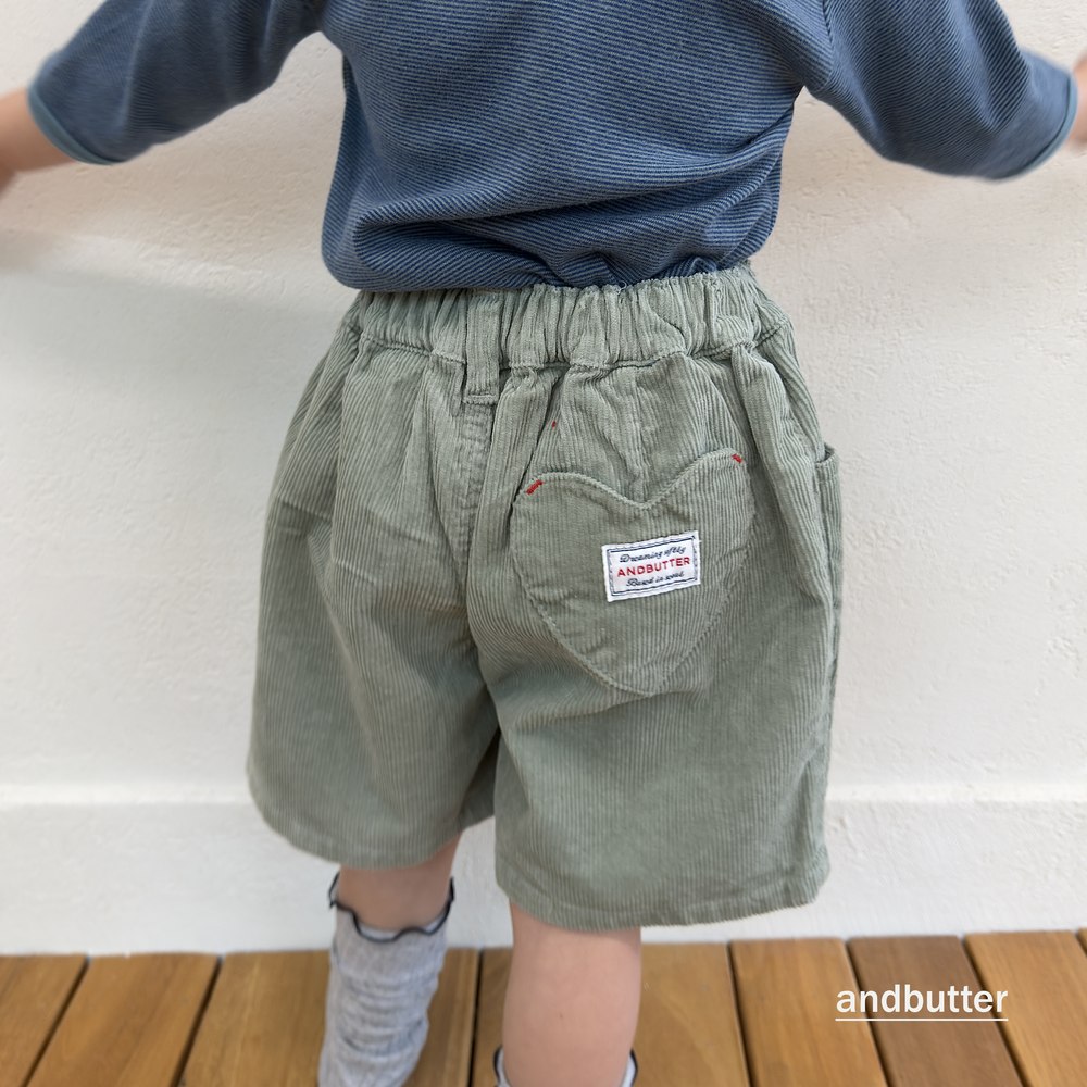 コーデュロイハートパンツ 15