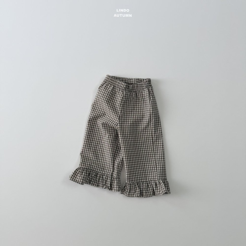 スイートチェックパンツ 3