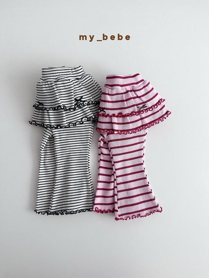 2段リボンティアードパンツ 4