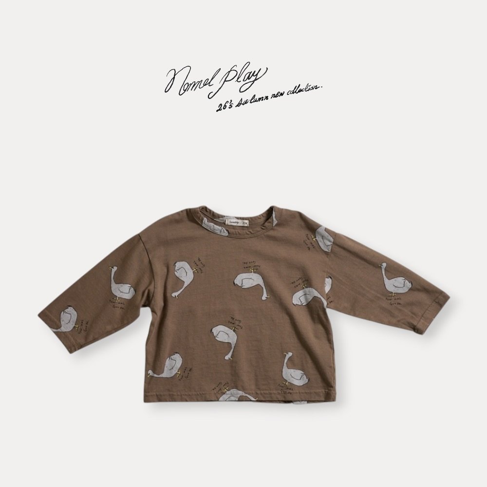ノーマルダック総柄シングルTシャツ 6