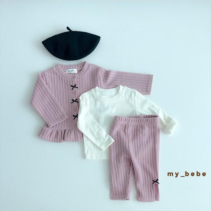 ベーシックリブロングTシャツ 4