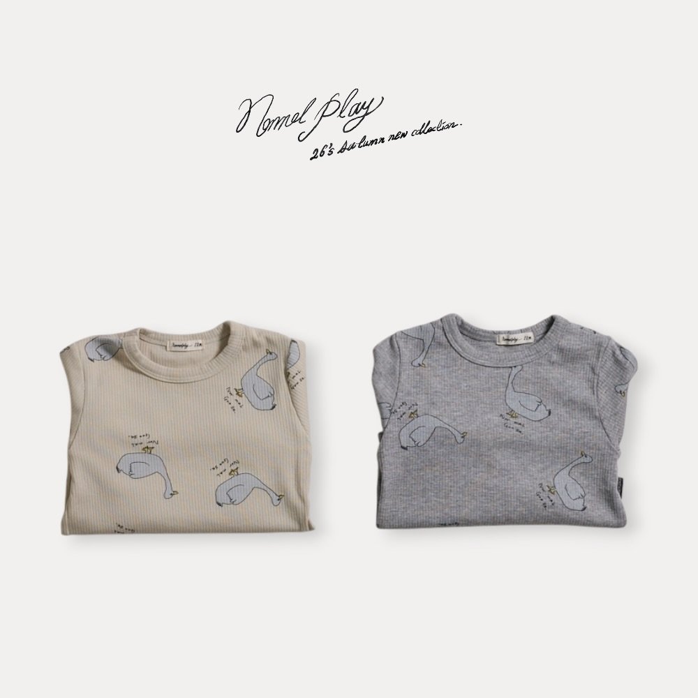 ノーマルダックリブTシャツ 8